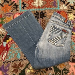 || 7 For All Mankind || Crop Jeans